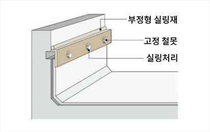 노출 시공 상세도 이미지