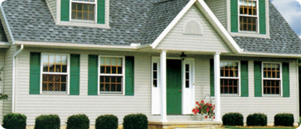 비닐사이딩 주택 이미지