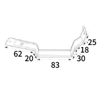물받이 걸이쇠 이미지